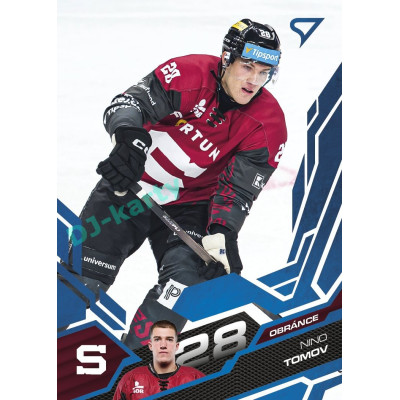 2025/26 Sportzoo ELH 2. serie #271 Nino Tomov Azure Blue