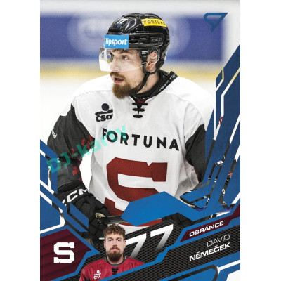 2025/26 Sportzoo ELH 2. serie #270 David Němeček Azure Blue