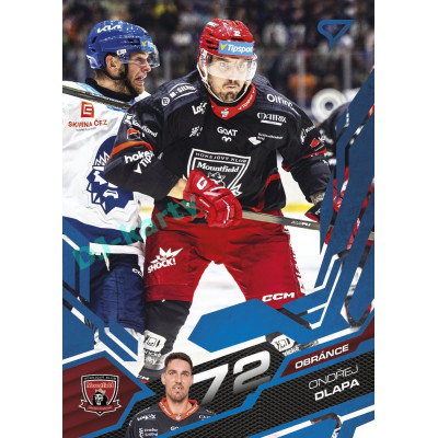 2025/26 Sportzoo ELH 2. serie #277 Ondřej Dlapa Azure Blue