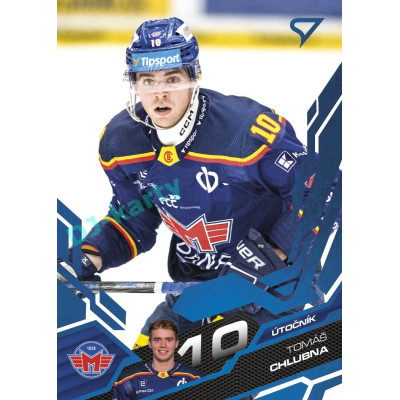 2025/26 Sportzoo ELH 2. serie #296 Tomáš Chlubna Azure Blue