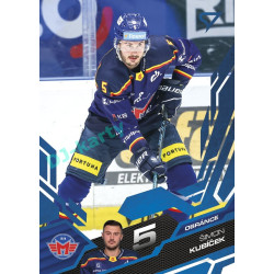 2025/26 Sportzoo ELH 2. serie #294 Šimon Kubíček Azure Blue