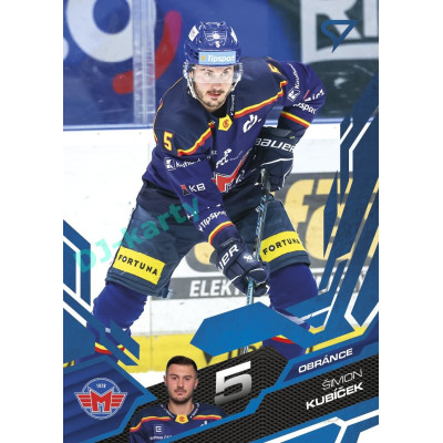 2025/26 Sportzoo ELH 2. serie #294 Šimon Kubíček Azure Blue