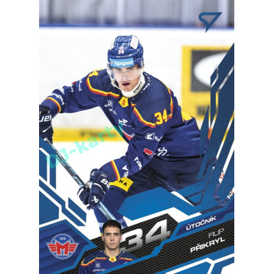 2025/26 Sportzoo ELH 2. serie #299 Filip Přikryl Azure Blue