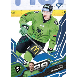 2025/26 Sportzoo ELH 2. serie #304 Carl Berglund Azure Blue