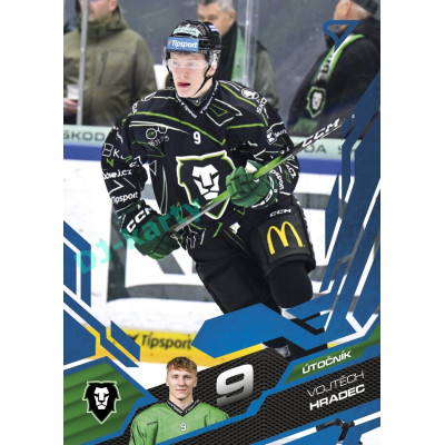 2025/26 Sportzoo ELH 2. serie #306 Vojtěch Hradec Azure Blue