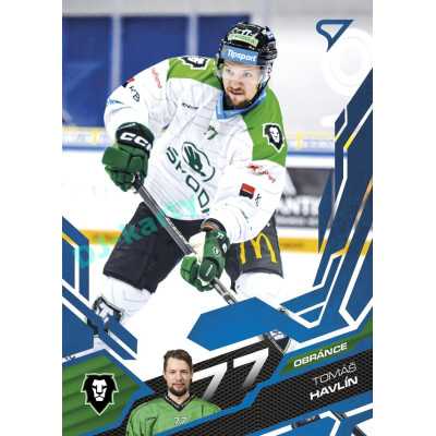 2025/26 Sportzoo ELH 2. serie #302 Tomáš Havlín Azure Blue