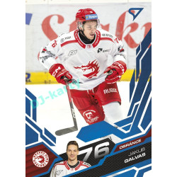 2025/26 Sportzoo ELH 2. serie #309 Jakub Galvas Azure Blue
