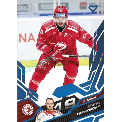 2025/26 Sportzoo ELH 2. serie #312 Patrik Hrehorčák Azure Blue