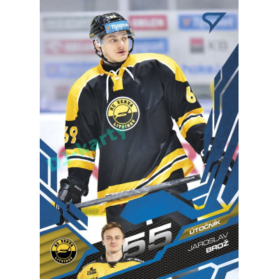 2025/26 Sportzoo ELH 2. serie #318 Jaroslav Brož Azure Blue