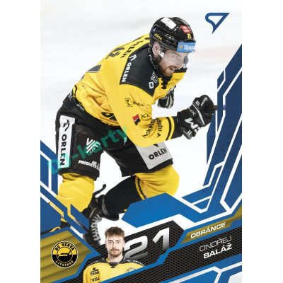 2025/26 Sportzoo ELH 2. serie #315 Ondřej Baláž Azure Blue