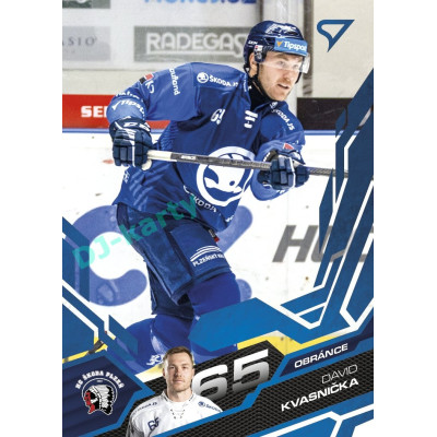 2025/26 Sportzoo ELH 2. serie #324 David Kvasnička Azure Blue