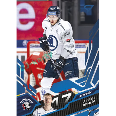 2025/26 Sportzoo ELH 2. serie #327 Ondřej Rohlík Azure Blue
