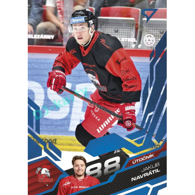 2025/26 Sportzoo ELH 2. serie #360 Jakub Navrátil Azure Blue