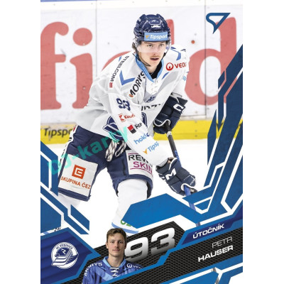 2025/26 Sportzoo ELH 2. serie #342 Petr Hauser Azure Blue