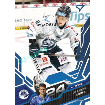 2025/26 Sportzoo ELH 2. serie #339 Jindřich Abdul Azure Blue