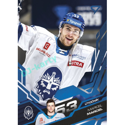 2025/26 Sportzoo ELH 2. serie #351 Marcel Marcel Azure Blue