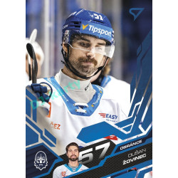 2025/26 Sportzoo ELH 2. serie #349 Dušan Žovinec Azure Blue