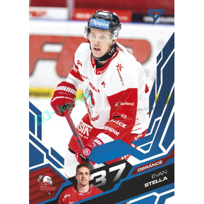 2025/26 Sportzoo ELH 2. serie #356 Evan Stella Azure Blue