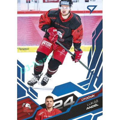 2025/26 Sportzoo ELH 2. serie #357 Lukáš Anděl Azure Blue