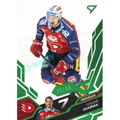 2025/26 Sportzoo ELH 2. serie #261 Tomáš Dvořák Emerald Green xx/50