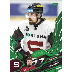 2025/26 Sportzoo ELH 2. serie #270 David Němeček Emerald Green xx/50