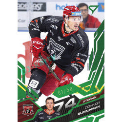 2025/26 Sportzoo ELH 2. serie #283 Connor Bunnaman Emerald Green xx/50