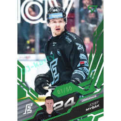 2025/26 Sportzoo ELH 2. serie #289 Josef Myšák Emerald Green xx/50