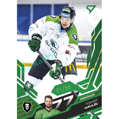 2025/26 Sportzoo ELH 2. serie #302 Tomáš Havlín Emerald Green xx/50