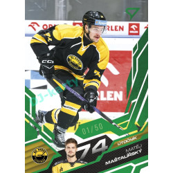 2025/26 Sportzoo ELH 2. serie #321 Matěj Maštalířský Emerald Green xx/50
