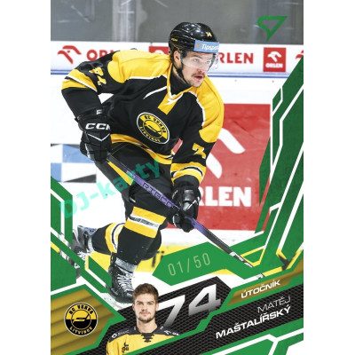 2025/26 Sportzoo ELH 2. serie #321 Matěj Maštalířský Emerald Green xx/50