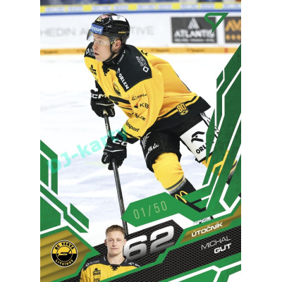2025/26 Sportzoo ELH 2. serie #319 Michal Gut Emerald Green xx/50