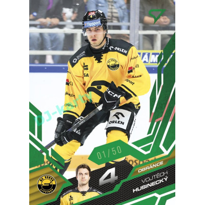 2025/26 Sportzoo ELH 2. serie #316 Vojtěch Husinecký Emerald Green xx/50