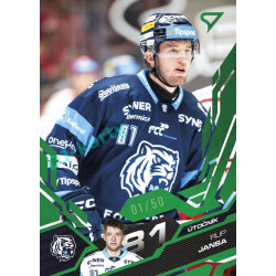 2025/26 Sportzoo ELH 2. serie #335 Filip Jansa Emerald Green xx/50