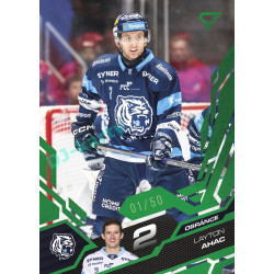 2025/26 Sportzoo ELH 2. serie #331 Layton Ahac Emerald Green xx/50