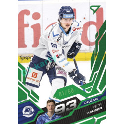 2025/26 Sportzoo ELH 2. serie #342 Petr Hauser Emerald Green xx/50
