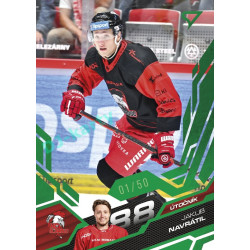 2025/26 Sportzoo ELH 2. serie #360 Jakub Navrátil Emerald Green xx/50