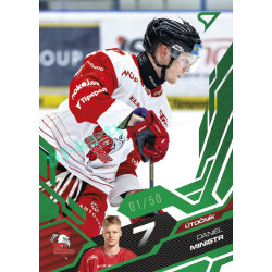 2025/26 Sportzoo ELH 2. serie #359 Daniel Ministr Emerald Green xx/50
