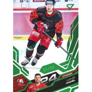 2025/26 Sportzoo ELH 2. serie #357 Lukáš Anděl Emerald Green xx/50