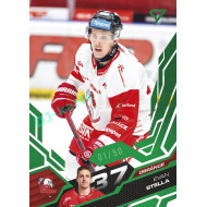 2025/26 Sportzoo ELH 2. serie #356 Evan Stella Emerald Green xx/50