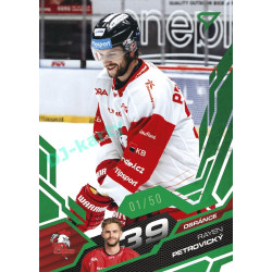 2025/26 Sportzoo ELH 2. serie #354 Rayen Petrovický Emerald Green xx/50