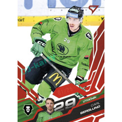 2025/26 Sportzoo ELH 2. serie #304 Carl Berglund Ruby Red xx/25