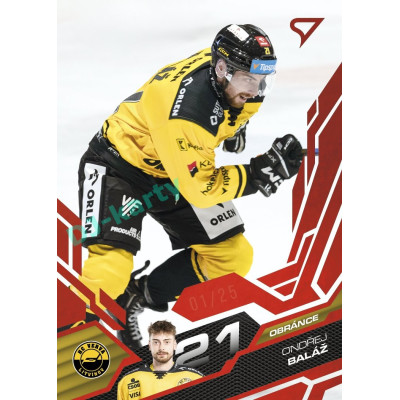 2025/26 Sportzoo ELH 2. serie #315 Ondřej Baláž Ruby Red xx/25