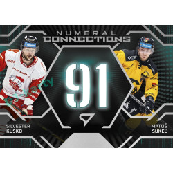 2025/26 Sportzoo ELH 2. serie #NC-17 Kusko – Sukeľ Numeral Connections