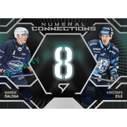 2025/26 Sportzoo ELH 2. serie #NC-03 Ďaloga – Zile Numeral Connections