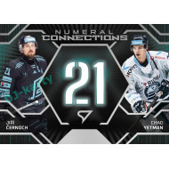 2025/26 Sportzoo ELH 2. serie #NC-09 Černoch – Yetman Numeral Connections