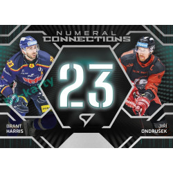 2025/26 Sportzoo ELH 2. serie #NC-10 Harris – Ondrušek Numeral Connections