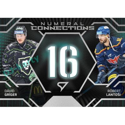 2025/26 Sportzoo ELH 2. serie #NC-06 Gríger – Lantoši Numeral Connections