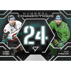 2025/26 Sportzoo ELH 2. serie #NC-11 Irving – Pyrochta Numeral Connections