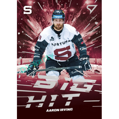 2025/26 Sportzoo ELH 2. serie #BD-03 Aaron Irving Big Hit