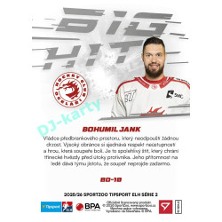 2025/26 Sportzoo ELH 2. serie #BD-10 Bohumil Jank Big Hit